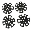 4pcs Snowflake Snow Baskets for Skiing Trekking Hiking Poles Walking Sticks 6