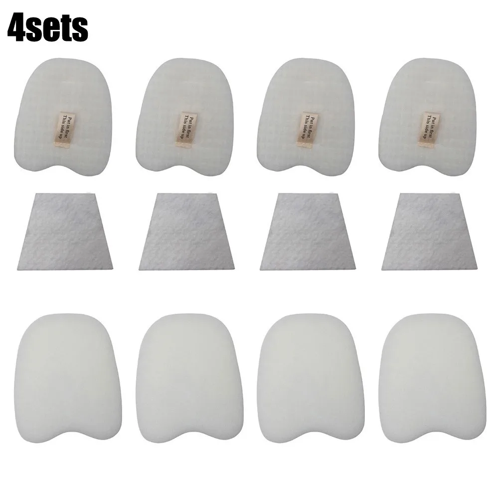 

Efficiently Remove Dust and Pollen 4 Pack Foam & Filter Replacement Kit for Shark Rocket Deluxe Pro HV320 HV319Q