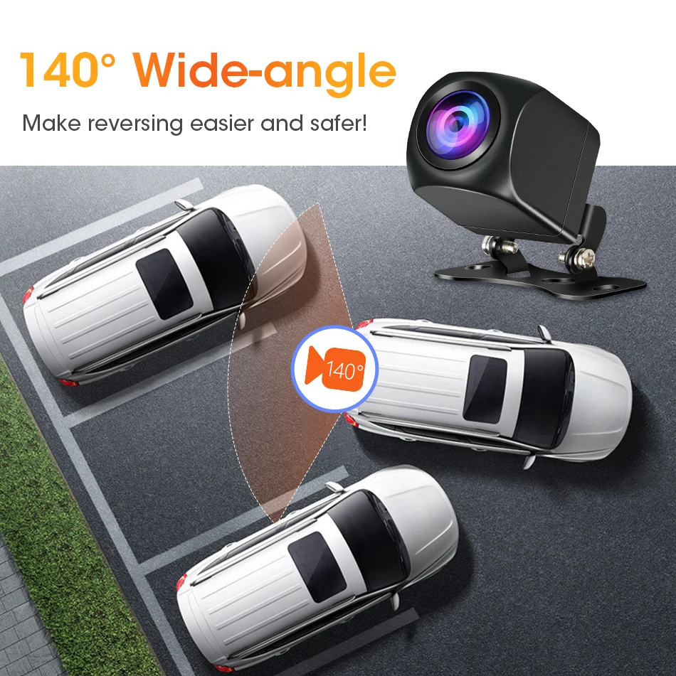 Camera installed at rear of vehicle