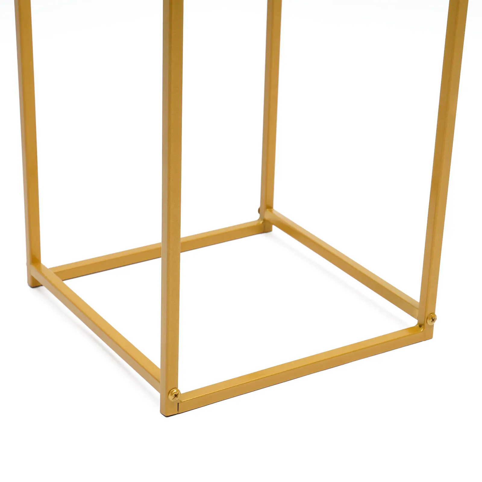 100cm Gold Flower Stand Rack Floral Holder Iron Art Geometric Column Vases Stand Wedding Party