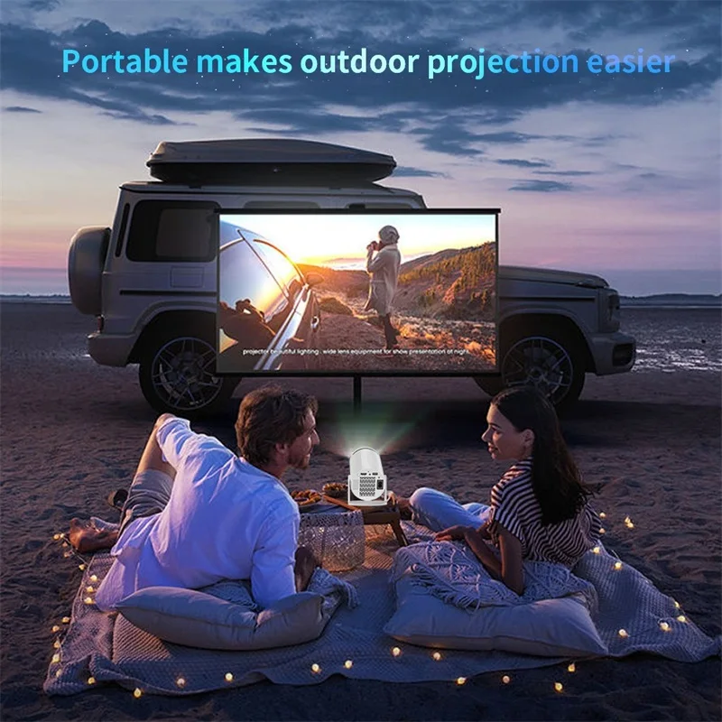 미니 스마트 프로젝터 X8 Max 4K 초고화질 블루투스 듀얼 주파수 2.4G/5G 160ANSI 720P 홈 시네마 야외 프로젝터