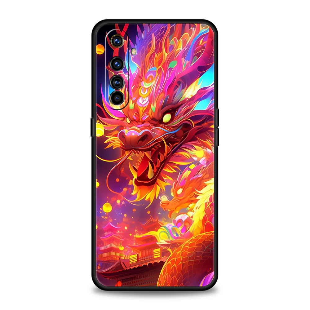 Dazzling Dragon Soft TPU Phone Case Cover