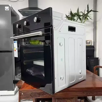 Alternative view of 63L Electric Built-in 4 Functions Double with Ovens Kitchen Appliances Pizza Microwave Stoves for Baking Cooker Gas Electrical