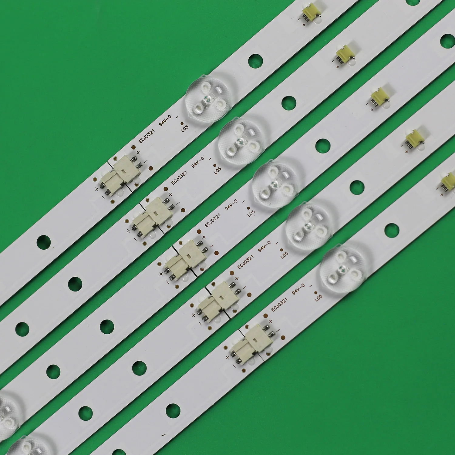 Conjunto Led Backlight Strip para 55 tv Nei 55ne6000 A550ed5la22 Kr550la2s0242 Sistemas K55dlt6f 55led900f Jvc Si55fs 10 Peças - Imagem 3