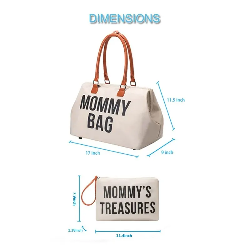DOLBOVI Mommy Bag mother baby care Bag large size thermos bottle  compartment shoulder Bag Hospital Bag - AliExpress