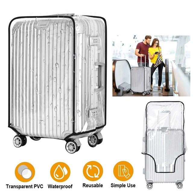 Luggage Cover Protector Clear PVC Suitcase Protective Case with