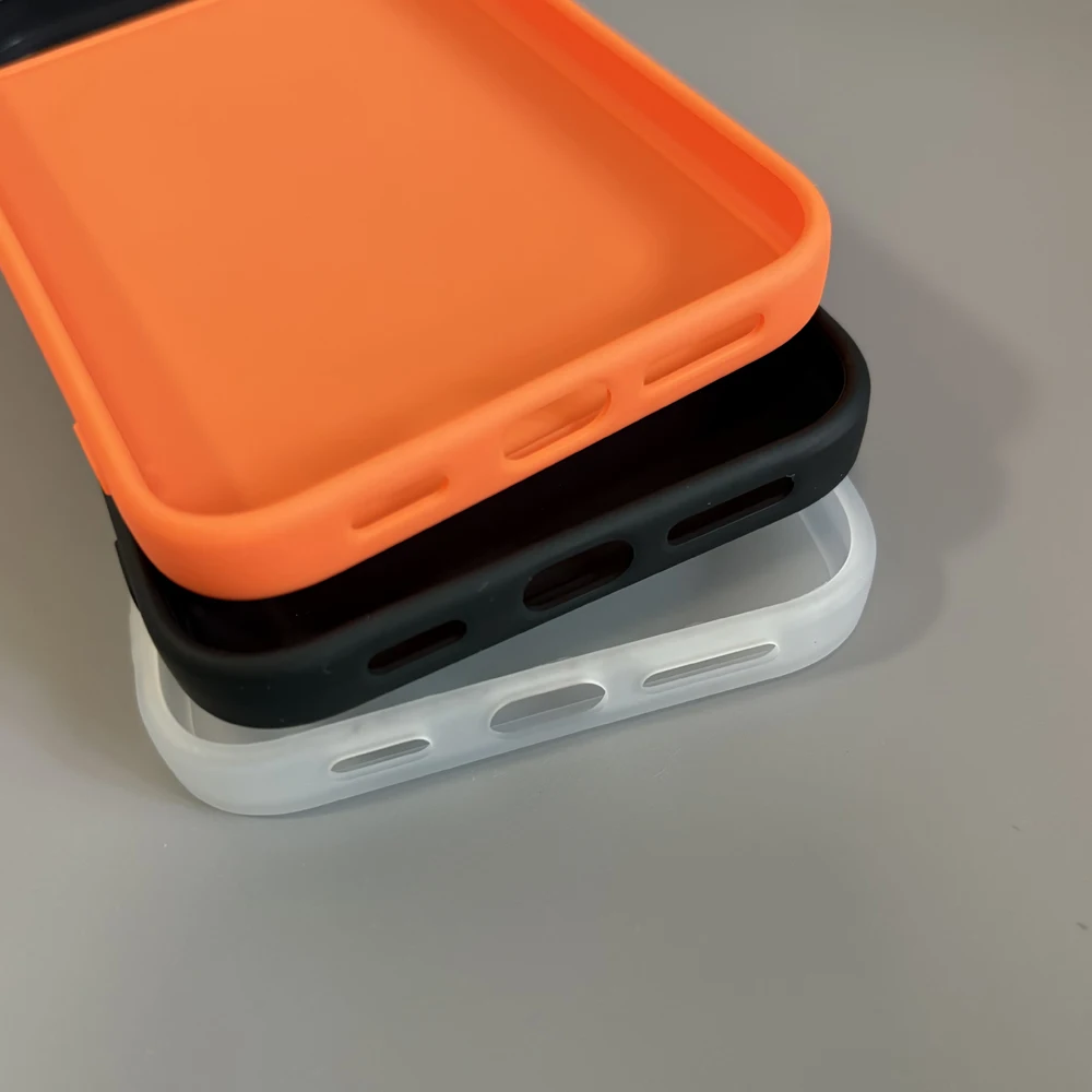 Vibrant Silicone Phone Case with Large Cutout for Customized Protection