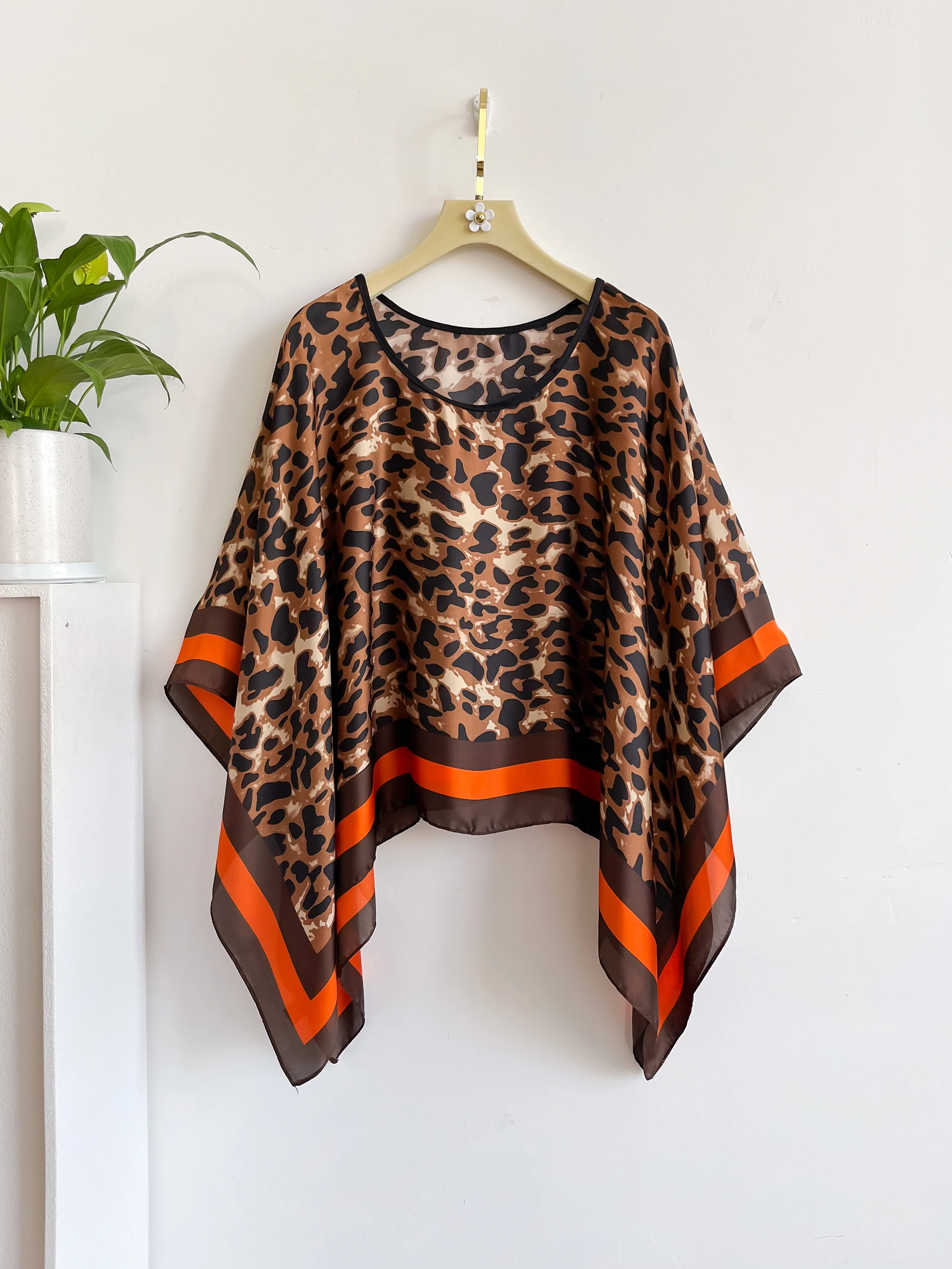 Poncho Pullover Shawl Sun Protection Scarf New Versatile Scarf Paired With Women's Loose Summer Sunscreen Leisure Clothing