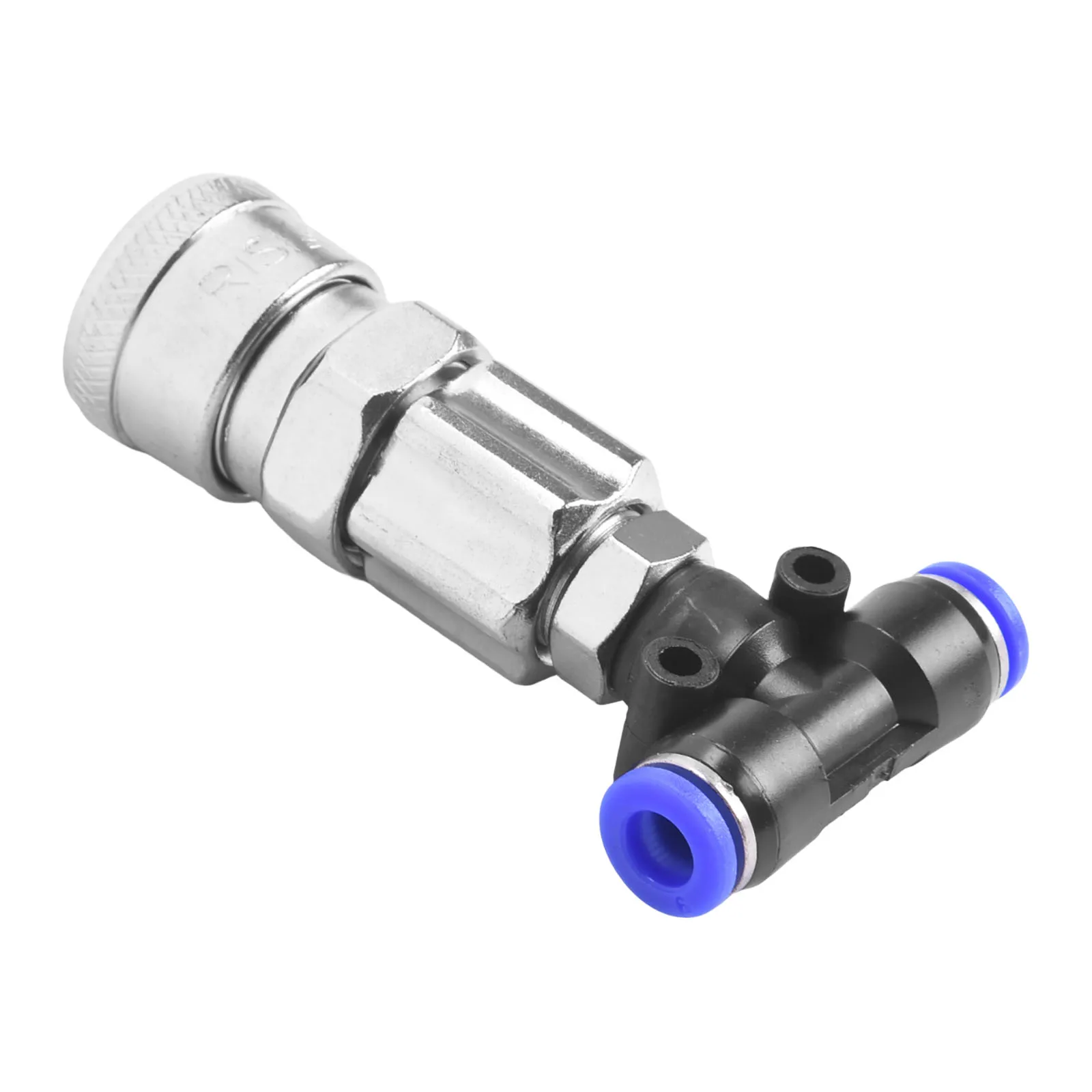1PC Three-way Straight Through Joint Pneumatic Tank Connector Pneumatic Fitting For Trucks And Trailers Pneumatic Fitting Tools