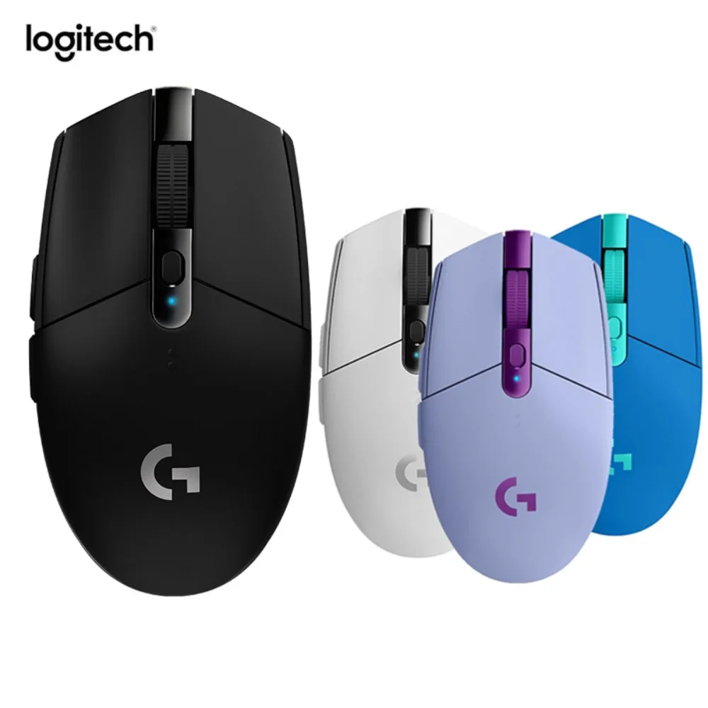 

Беспроводная игровая мышь Logitech G304 Ligthspeed, датчик Hero 12K, 12000DPI, 6 программируемых кнопок, совместим с ПК MacOS logitech