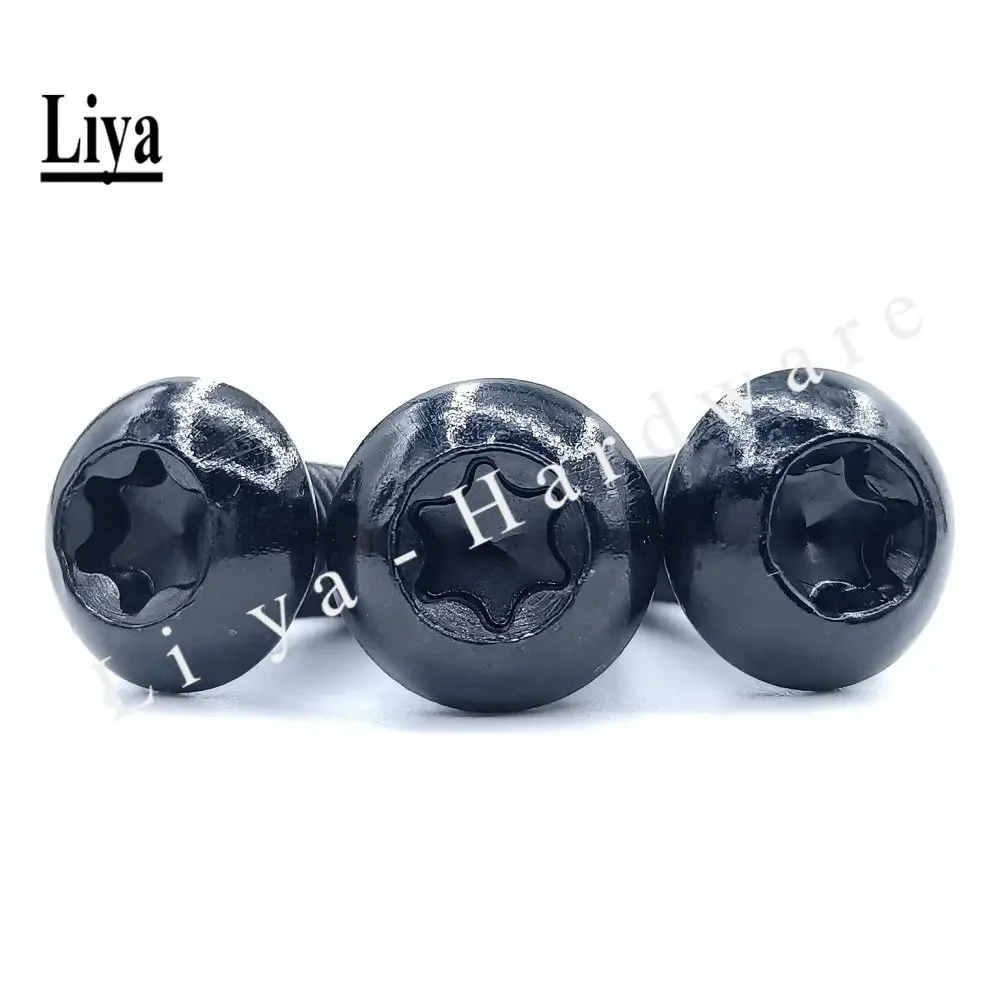5-50pcs torx screw M2 M2.5 M3 M4 M5 M6 M8 A2 Stainless Steel Torx Button Head Tamper Proof Security Screw
