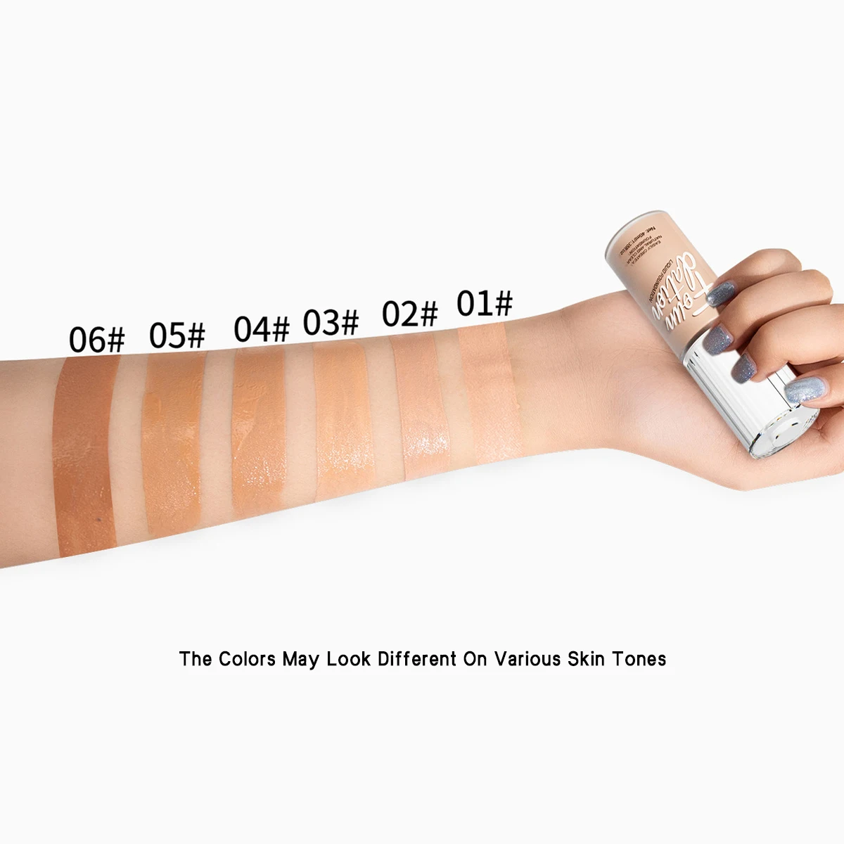 Waterproof Matte Liquid Foundation Provides Strong Coverage for Dark Circles Brightens and Evens Skin Tone and Doesn T Cake