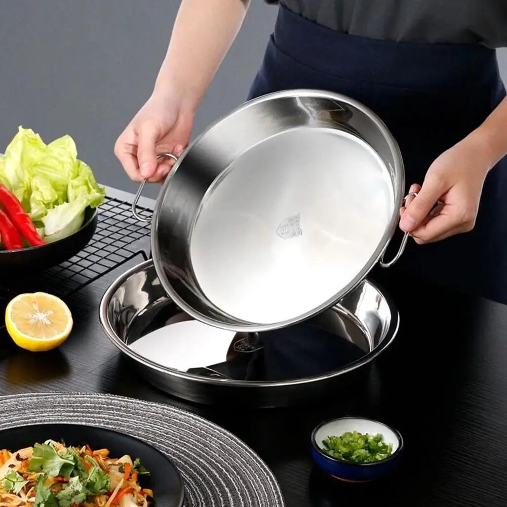Steamer Pan Simple Operation Steaming Dish All-in-one Anti-cut 24/26/28/30/32/34/36cm Chinese Liangpi Steaming Pan
