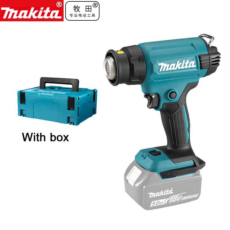 

Makita DHG181 Cordless Heat Gun Rechargeable 18V LXT Lithium High Power Welding Thermal Blower Shrink Wrapping Tools Hot Air Gun