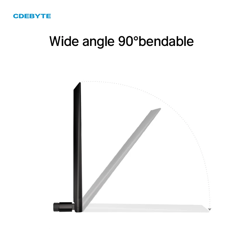 Wifi antenna lora antenna 5PCS 915MHz Lora WIFI antenna omnidirectional 3.5dBi SMA-J 20W long range rubber foldable antenna for communication