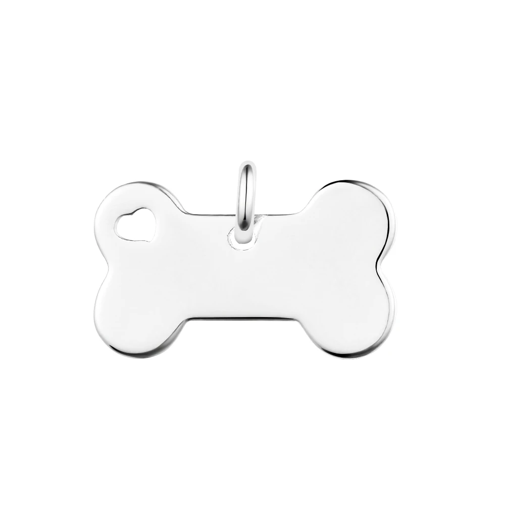 

2023 New In Dog Tag Bone Shape Charm Mother Kids Sterling Jewelry Original Bracelets Livraison Gratuite Free Shipping Charm