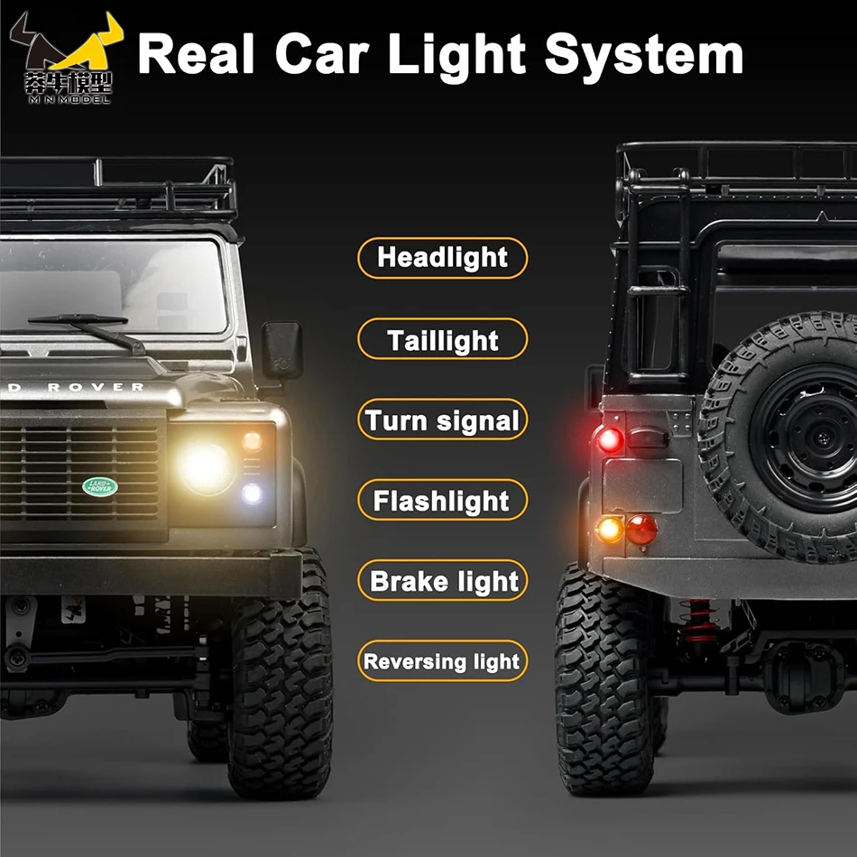 공식 라이선스 1/12 4WD 오프로드 RC카 MN98 Mn99S 2.4G 무선 조종 SUV 버전 전동 클라이밍 자동차 모델 장난감 (어린이용)