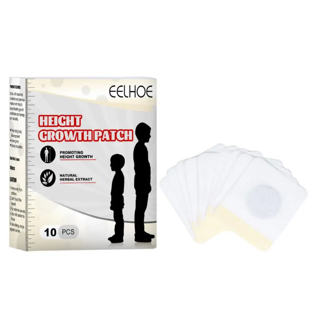 Heightening Foot Patches Heightening Paste Heighten Foot Patch Promote Bone Growth Foot Sticker Height Increase Oil Conditioning Body Grow Taller