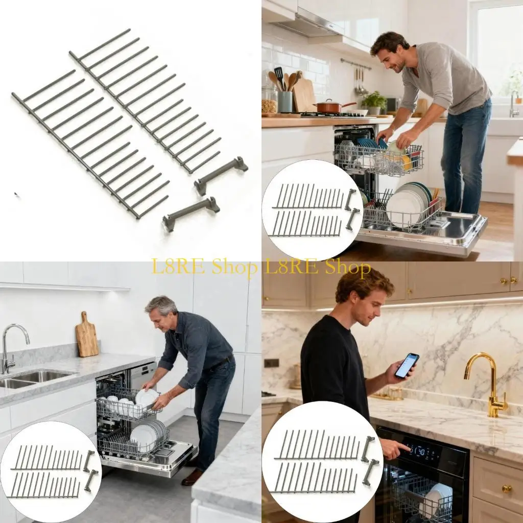 L8RE Dishwasher Replacement Part Tool Complimentary Assembly Stable Mounting Solution 1