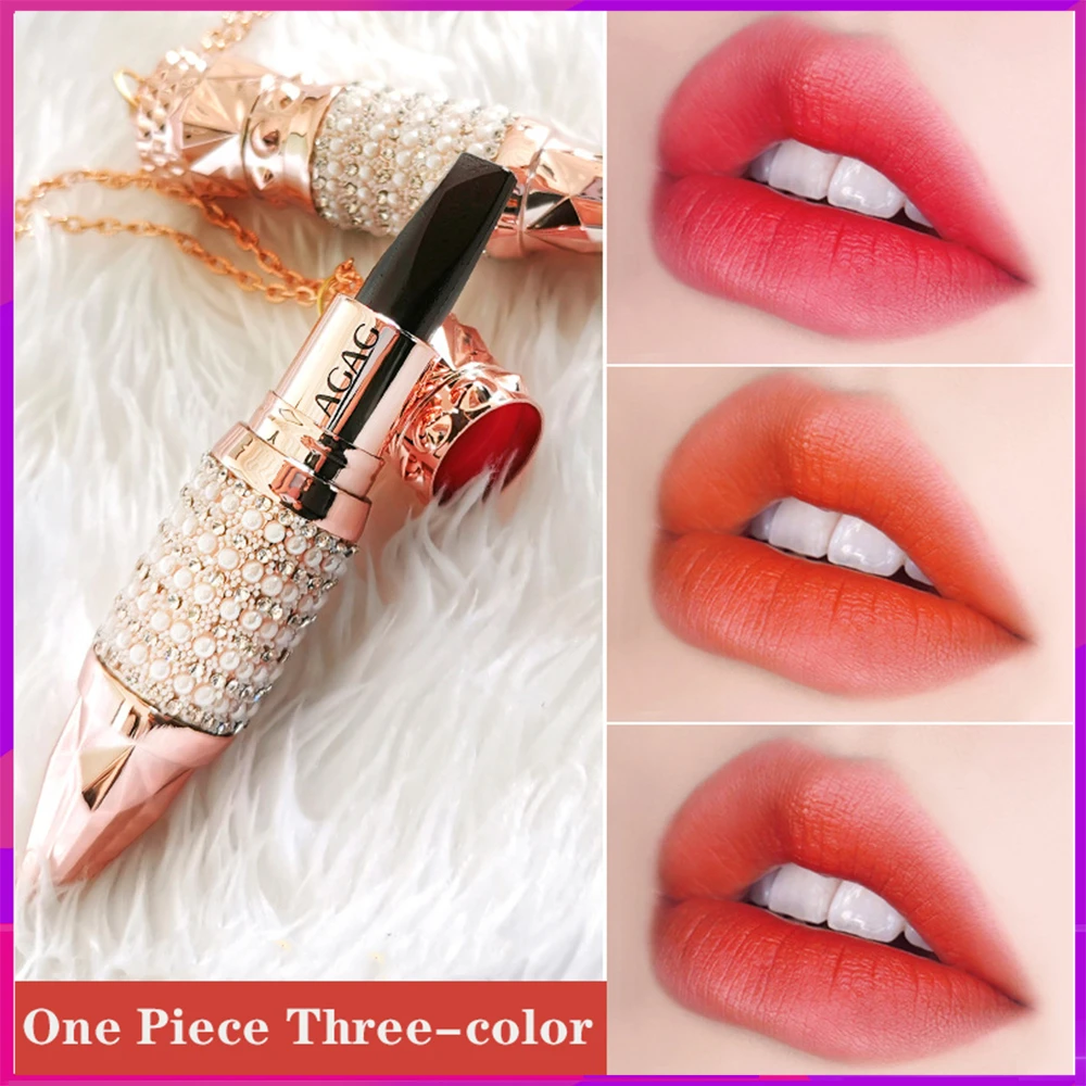 Lip Gloss Matte Lipstick Waterproof Long Lasting Moisturizing