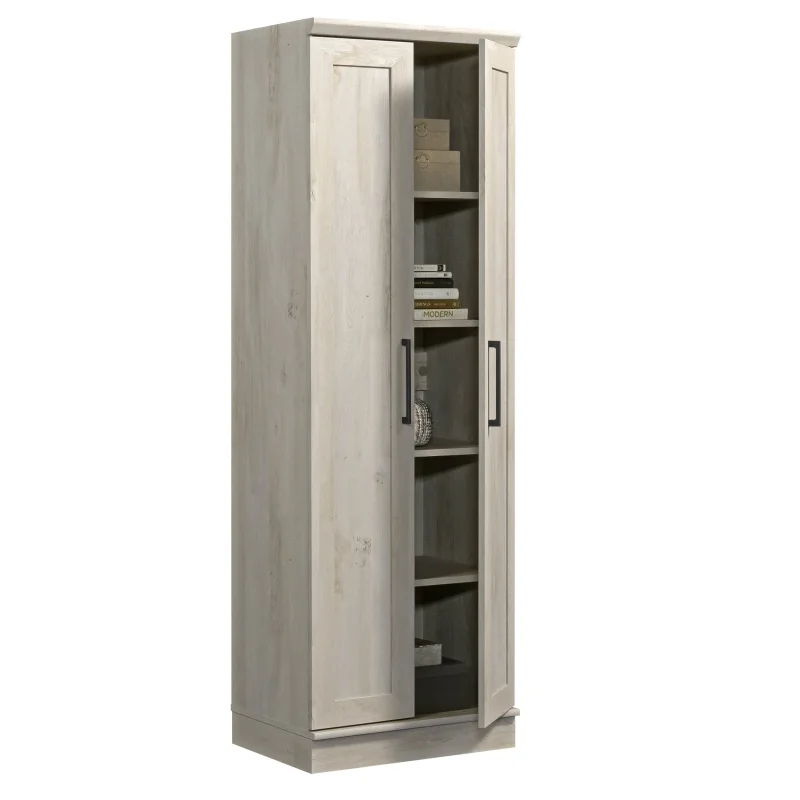

Шкаф для хранения Sauder HomePlus с 2 дверцами, отделка мелкокаштанового цвета