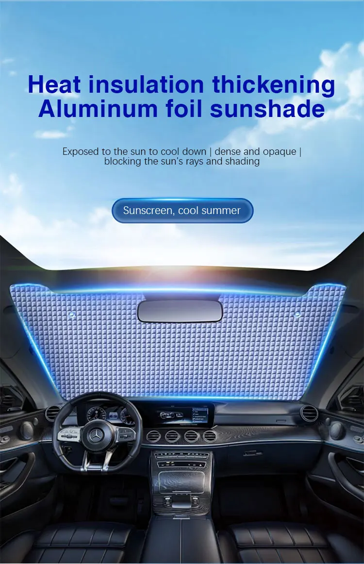 Car Sunshade Cover For Hyundai Starex H-1 2007-2017 Parasol Sun Visor Sunscreen Window Coverage Summer Sunshades Auto Accessorie