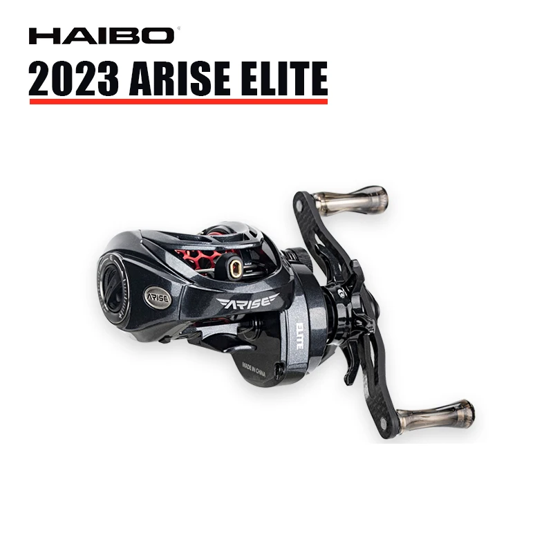 Haibo 23 Nieuw Ontstaan Lucht/Elite Amc Baitcasting Vishaspel Koolstofvezel Handie 11b 1rb Carretilha De Pesca Long Casting