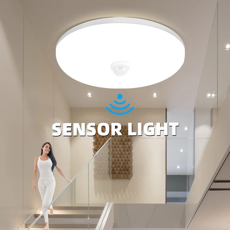 Luz De Techo Con Sensor De Movimiento Luces Con Sensor De In | Cuotas