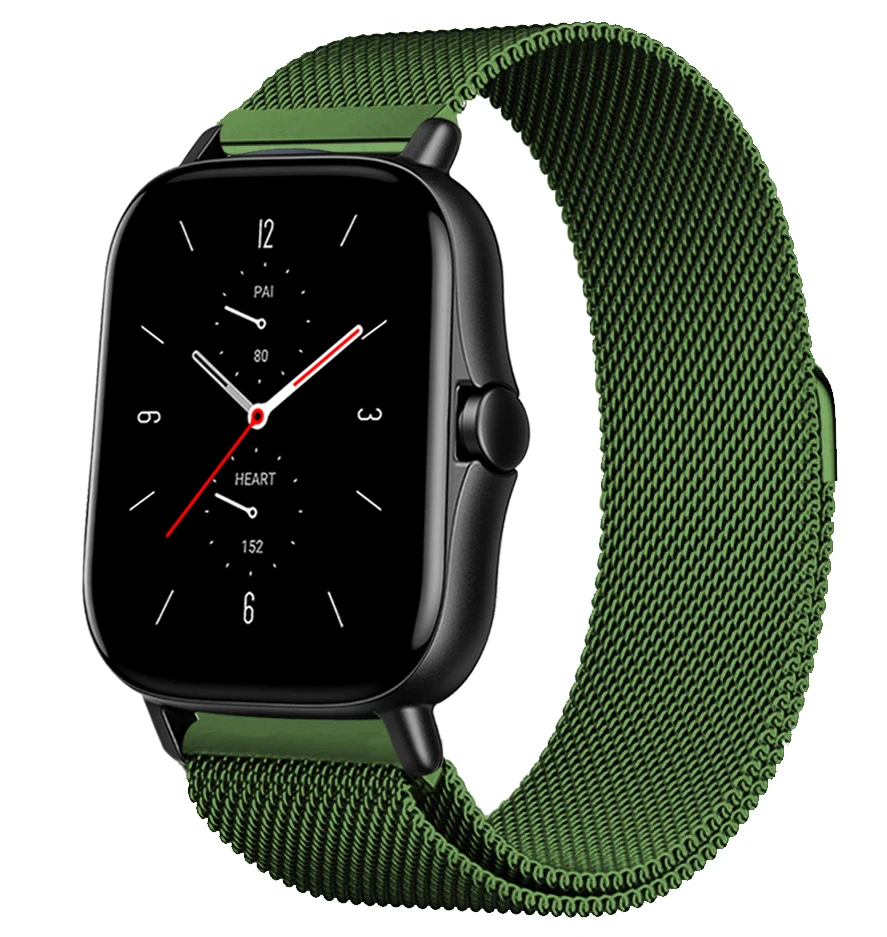 Magnetic Metal Mesh Smartwatch Bracelet Strap