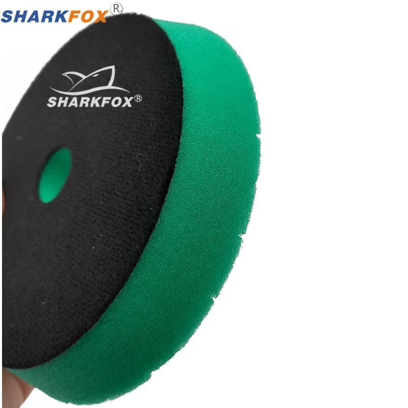 Triangle Foam Sponge Polishing Pads Round Shape 5/6inch For DA/RO/GA Machine
