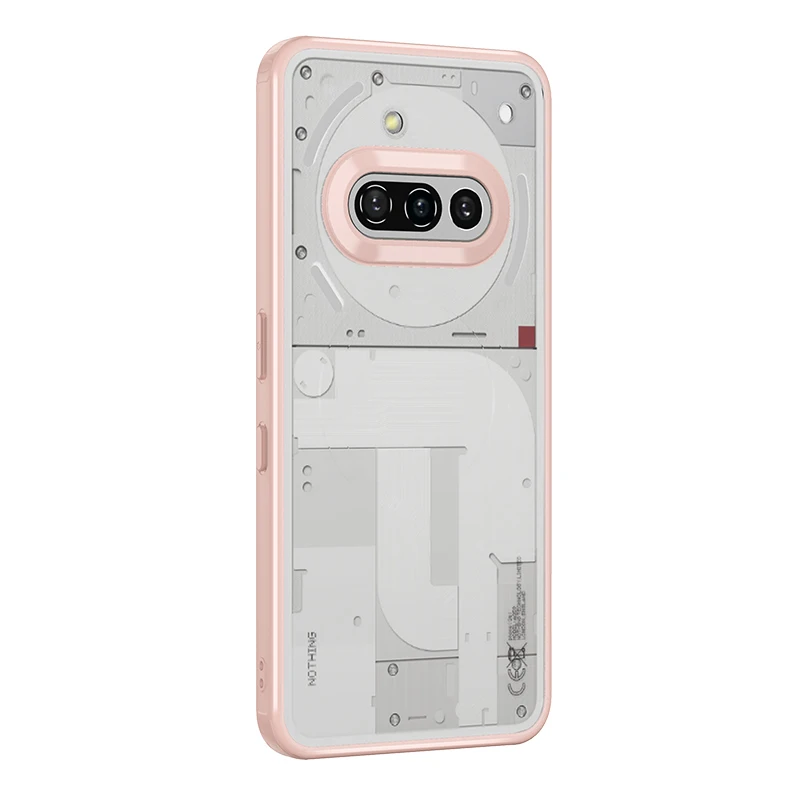 Crystal Clear Shockproof Hard PC Case with Camera Protection
