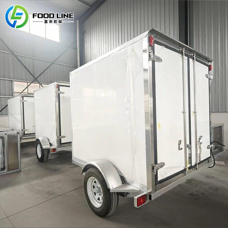 Veicolo Elettrico Refrigerato da 7 Tonnellate, Camion Frigorifero da 14 Piedi con Carrozzeria Personalizzabile