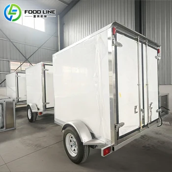 Veicolo Elettrico Refrigerato da 7 Tonnellate, Camion Frigorifero da 14 Piedi con Carrozzeria Personalizzabile