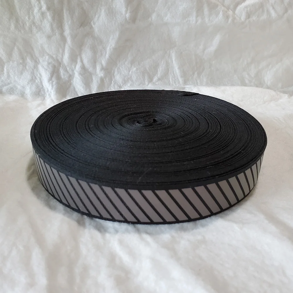 Рисунок 4 - 2,5 см ширина саржевая тесьма Светоотражающие