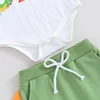 Baby Boy First Birthday Outfit 1st Dinosaur Bodysuit Romper Joggers Pant Set One Years Old Birthday Outfit Boy 5