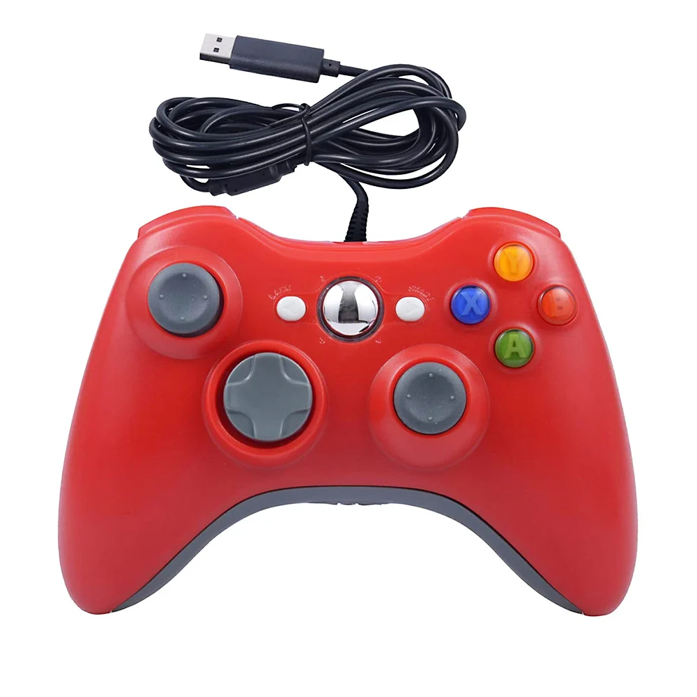 USB Wired Controller for Xbox 360 Game Console Vibration Joystick Wired Gamepads For PC For Xbox 360 Slim 