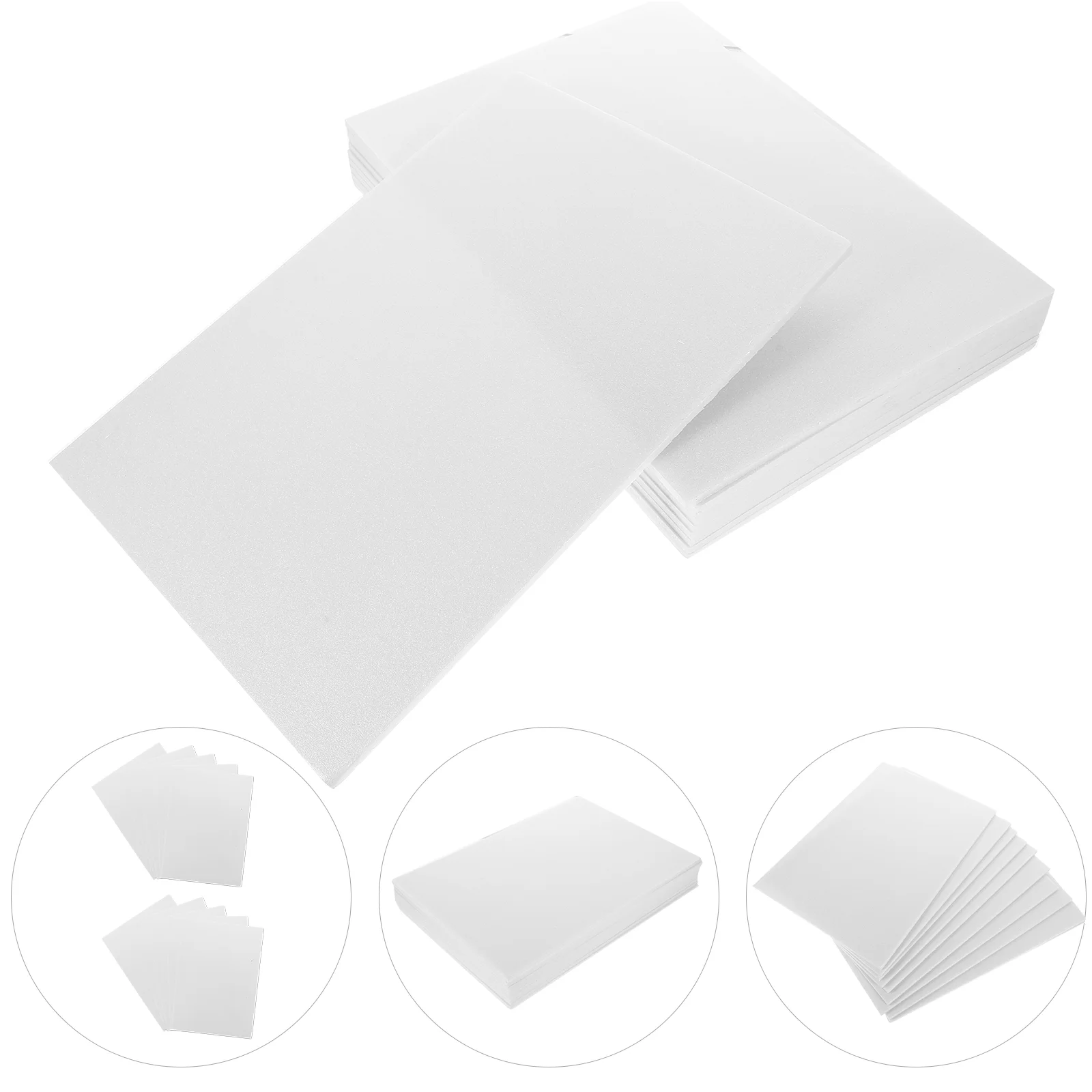 

10 Sheets Poster Board Multi-use Foam Paper Craft Supply Handicraft White DIY Supplies Accessory