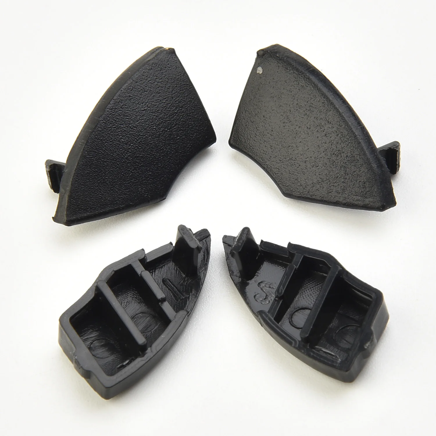 4X Per Fiat 500 Radio Cd Button Buttons Black Trim Mold Cover Removal Car Radio Cd Button Trim Mold Cover Removal Per Fiat 500