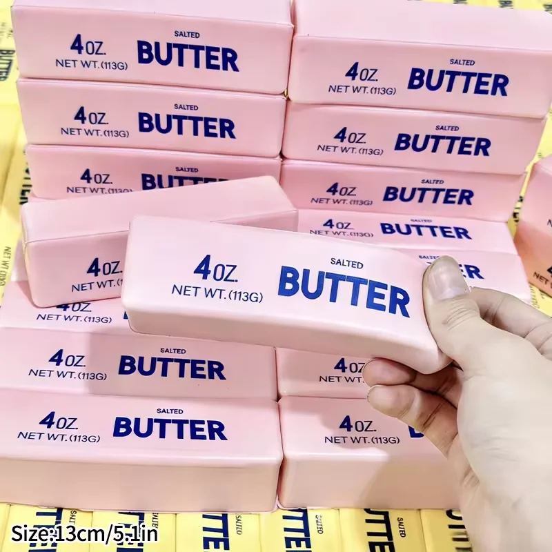 Butter Crunch Squishy Slow Rising Fidget Toy - Stress Relief & ASMR Gift