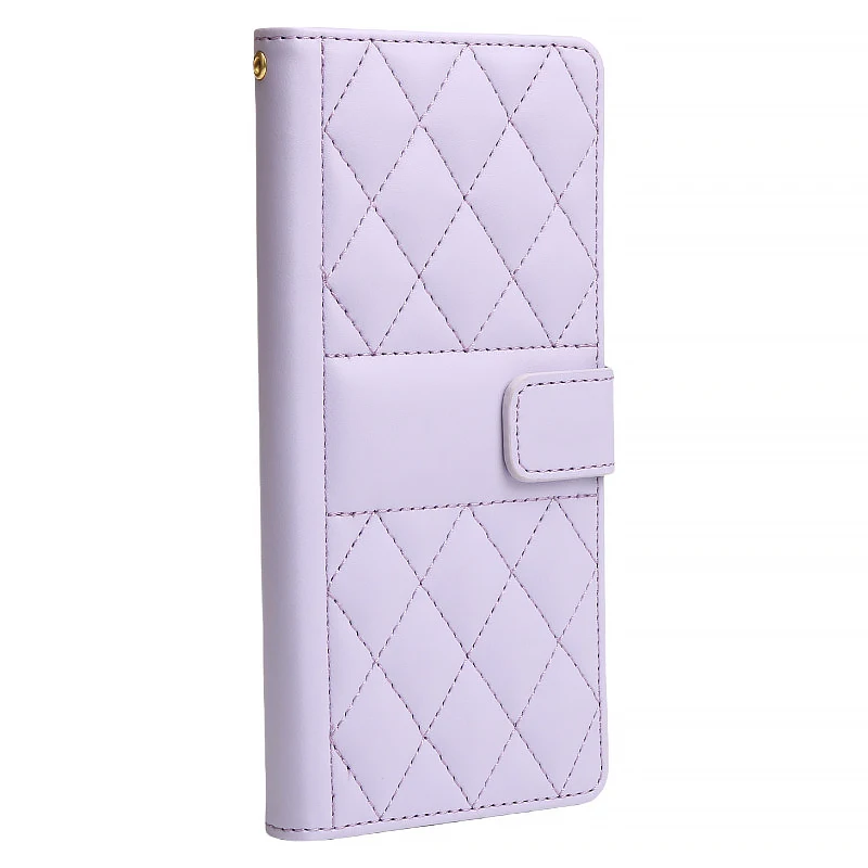 Phone Case With Strap Leather Wallet Flip For Samsung Galaxy_voghion.com