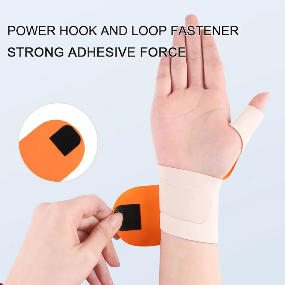 Thumb Compression Wrist Guard Thumb Sleeve Joint Sprain Tendon Sheath Protective Sleeve 1Pcs