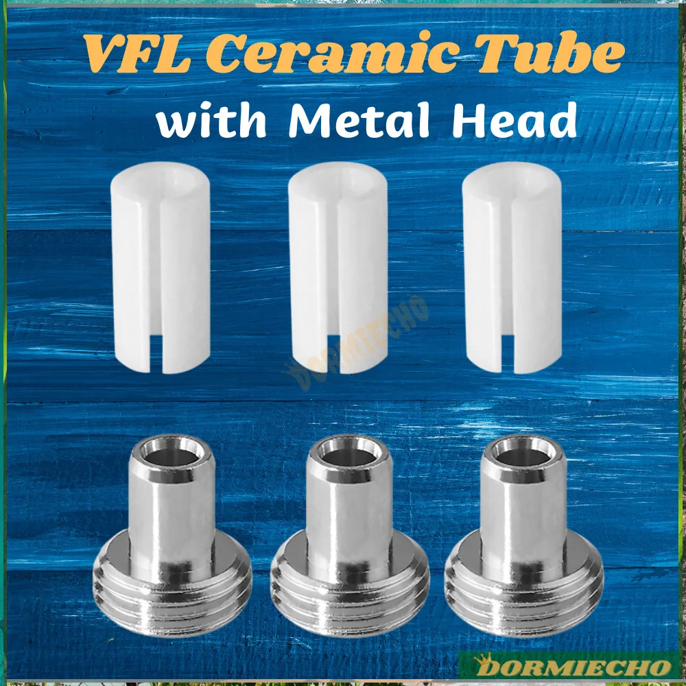 

100% Original 6pcs Ceramic Tube for Fiber Optic Visual Fault Locator with Metal Head High Quality