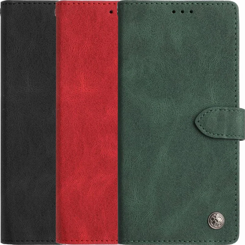 Vintage Phone Cover with Cash Storage Wallet - Casual Style Coque