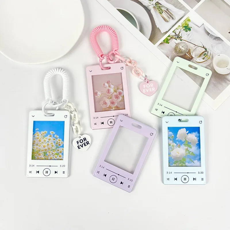Ins Photocard Holder Idol Kpop Photo Card Holder Poca Packaging Supplies Cards Sleeve Photocard Support Photo Farme