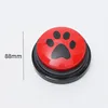 4/8/10pcs Dog Squeak Toys With Cute Claw Print Button Recordable Pet Communication Dog Toys Dog Talking Button Dog Accessories 6