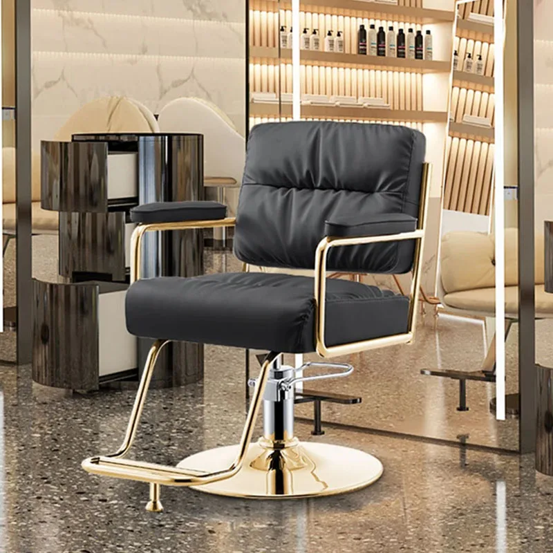 Comfort Dressing Barber Chair Luxury Men Shampoo Support Make Up Barber Chair Beauty Equipment Silla Barberia Home Decorative