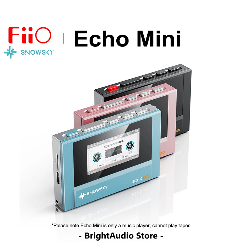 FiiO SnowSky Echo Mini HiFi Bluetooth MP3 Walkman Pure Music