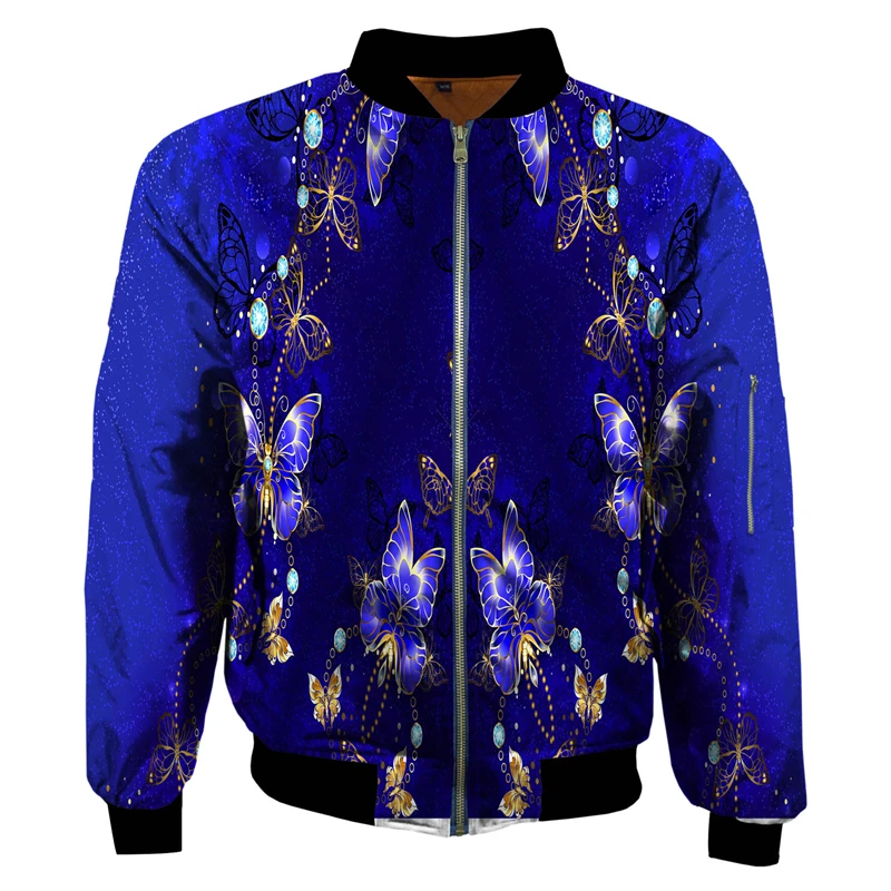thumbnail image 1 of Chaqueta de primavera y otoño para hombre y mujer, con estampado 3D de animales y cremallera, chándal unisex, informal, con cremallera, ropa de abrigo con estampado de calidad, 1 of 4