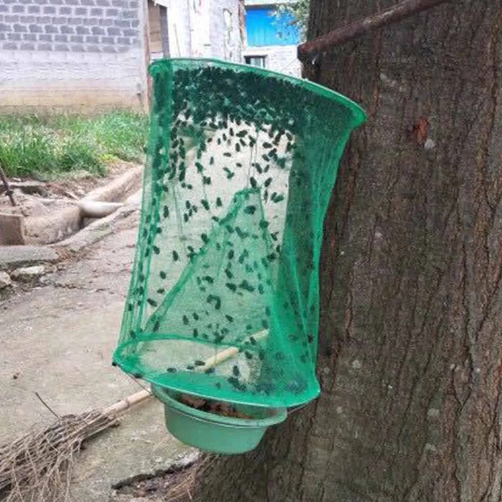 

6pcs Fly Catcher Catching Flytrap Cage Rustproof Hanging Flycatcher