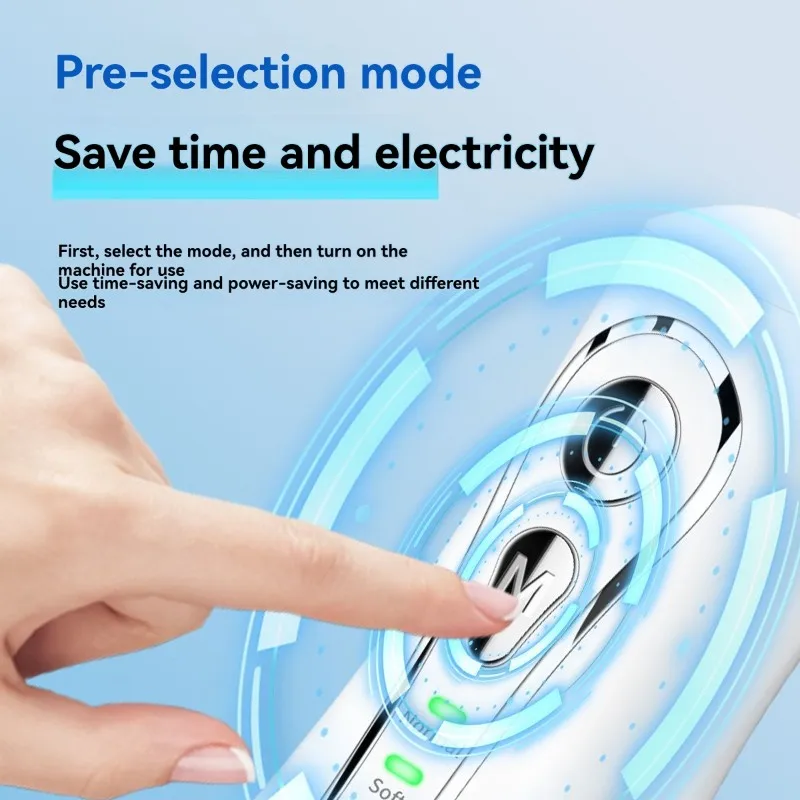 A76G-전기 가정용 펄스 스마트 구강 치석 제거 초음파 치아 세정기 DIY 워터 플로서